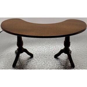 Vintage Dollhouse Kidney Shaped desk/coffee table